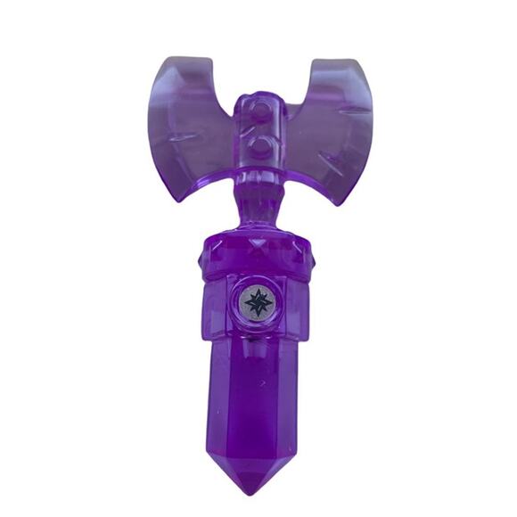 Magic Axe of Illusion Purple Crystal Activision Skylanders Trap Team - Picture 1 of 2